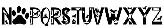 Doggy Smart Font UPPERCASE