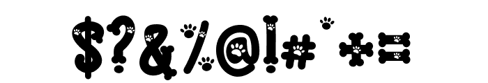 Doggy dog Font OTHER CHARS