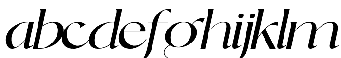 Dolce & Amyara Italic Font LOWERCASE