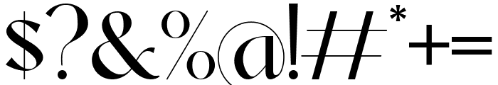 Dolce & Amyara Font OTHER CHARS