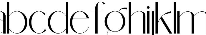 Dolce Gargia Font LOWERCASE