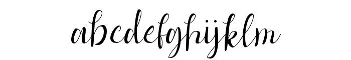 Dolcetto Regular Font LOWERCASE