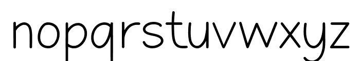 Domestic Pigeon Font LOWERCASE