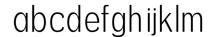Domic regular Font LOWERCASE