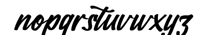 Dominic Laurence Italic Font LOWERCASE