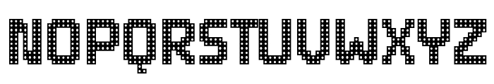 Domino Brick Font UPPERCASE