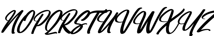 Dominyte Signate Italic Font UPPERCASE
