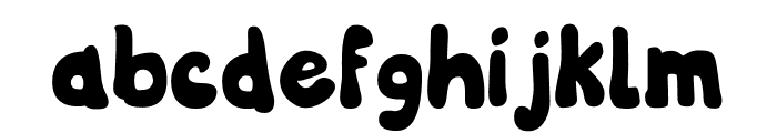 Donoouts Font LOWERCASE