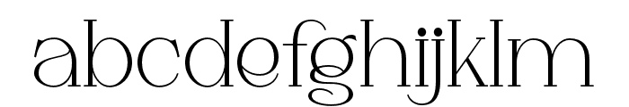 DonsMigock-Regular Font LOWERCASE