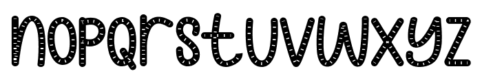 Donut Candy Font LOWERCASE