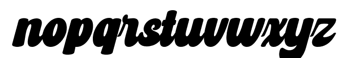 Donute Italic Font LOWERCASE