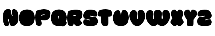 Donuty Font UPPERCASE