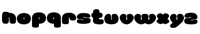 Donuty Font LOWERCASE