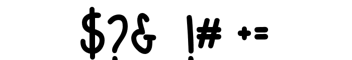 Doobae Regular Font OTHER CHARS