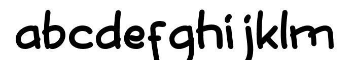 Doobae Regular Font LOWERCASE