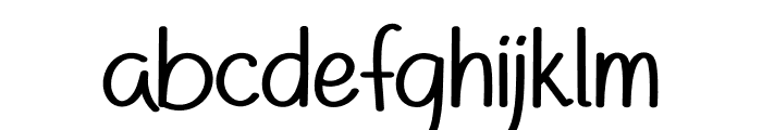 Doodle Alphabet Font LOWERCASE