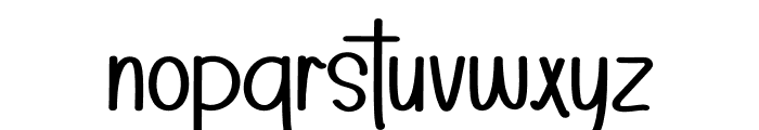 Doodle Alphabet Font LOWERCASE