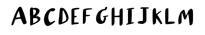 Doodle Chunky Update 3 Regular Font UPPERCASE