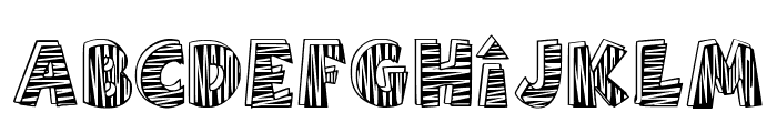 Doodle Craft Regular Font UPPERCASE