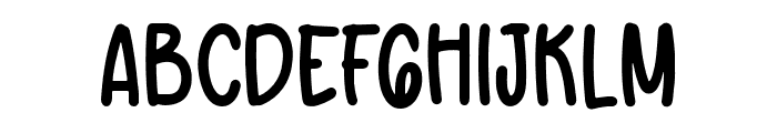 Doodle Delight Regular Font UPPERCASE