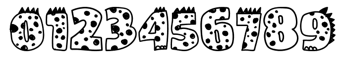 Doodle Dinosaur Font OTHER CHARS