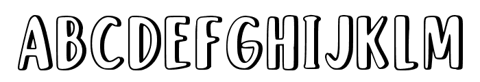 Doodle Grafity Regular Font UPPERCASE