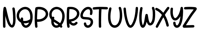 Doodle Letters Regular Font UPPERCASE