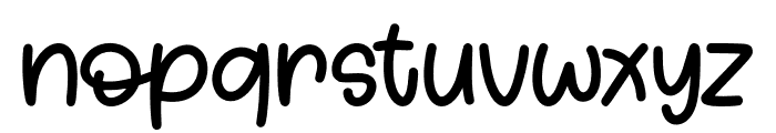 Doodle Letters Regular Font LOWERCASE