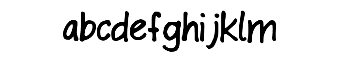 Doodle Marker Regular Font LOWERCASE