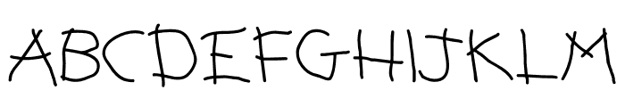 DoodleBop Regular Font UPPERCASE