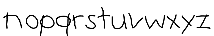 DoodleBop Regular Font LOWERCASE