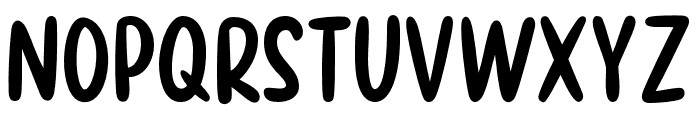 DoodleCream-Sans Font UPPERCASE