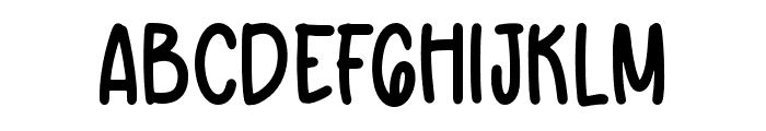 DoodleDelight-Regular Font UPPERCASE
