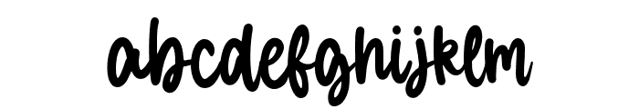DoodleDelight-Regular Font LOWERCASE