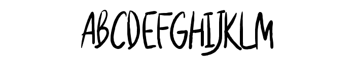 DoodleJoy-Regular Font UPPERCASE