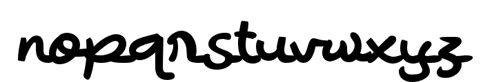 Doodlebic-Regular Font LOWERCASE