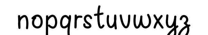 Doodleline Extra Bold Font LOWERCASE