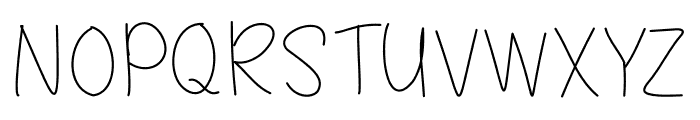 Doodleline Light Font UPPERCASE