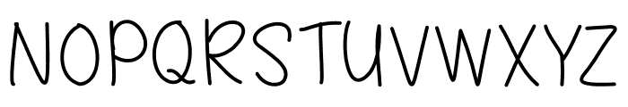 Doodleline Medium Font UPPERCASE