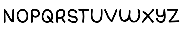 Doodleway Font UPPERCASE
