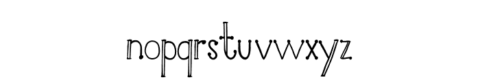 Doodling Font LOWERCASE