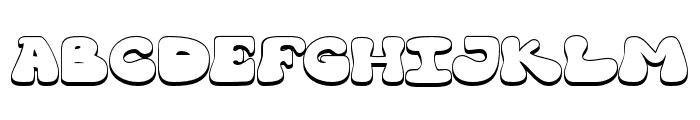 Doovy Groovy Party Shadow Font UPPERCASE
