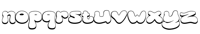 Doovy Groovy Party Shadow Font LOWERCASE