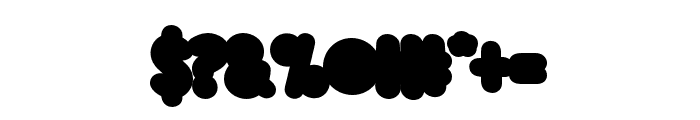 Dopeness-Extrude Font OTHER CHARS