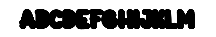 Dopeness-Extrude Font UPPERCASE