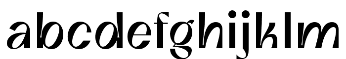 Dosca Regular Font LOWERCASE