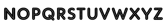 Dot Dream Font LOWERCASE