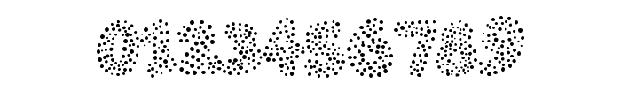 Dotty Spotty By Squeeb  Regular Font OTHER CHARS