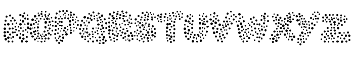 Dotty Spotty By Squeeb  Regular Font LOWERCASE