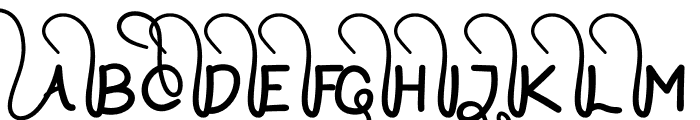 DouGhtY Font UPPERCASE